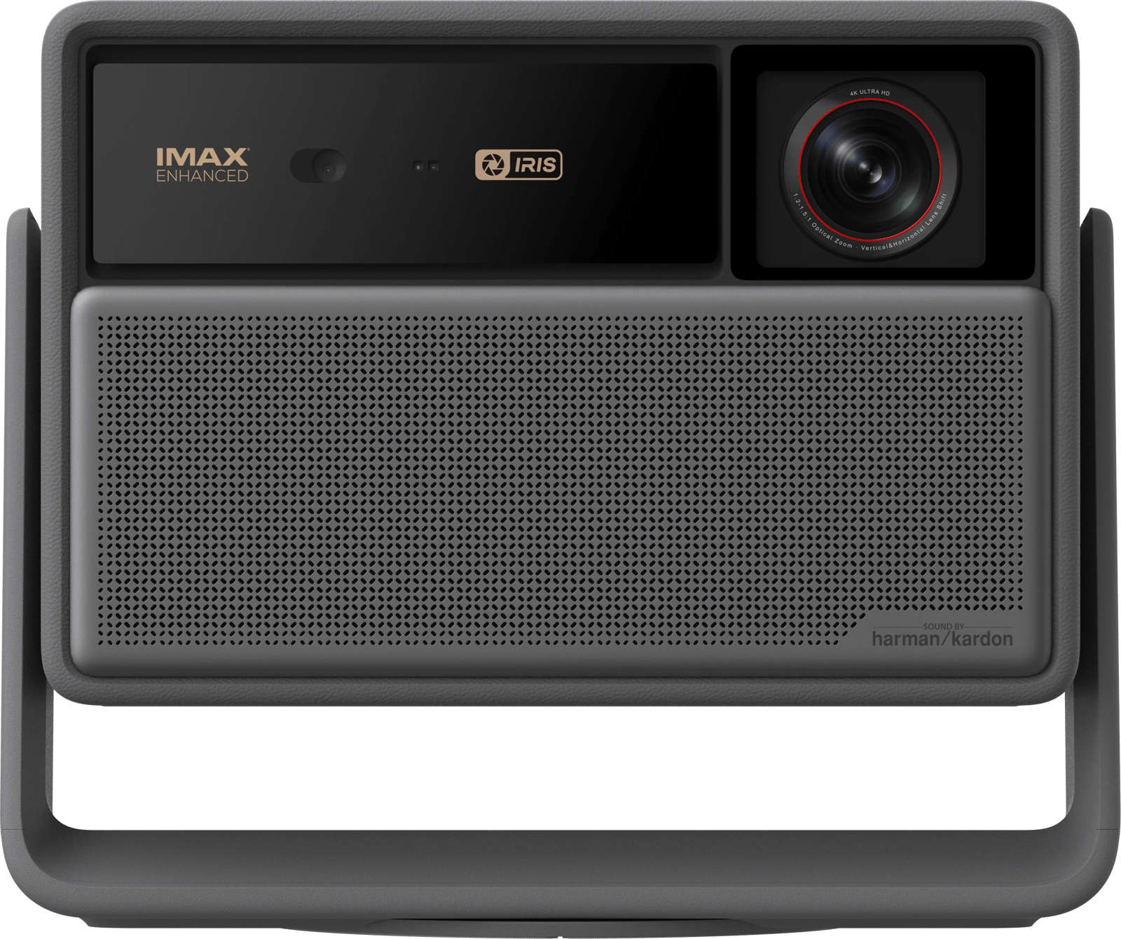 Frontansicht des XGIMI Horizon 30 Ultra Max 4K-Laserprojektors.