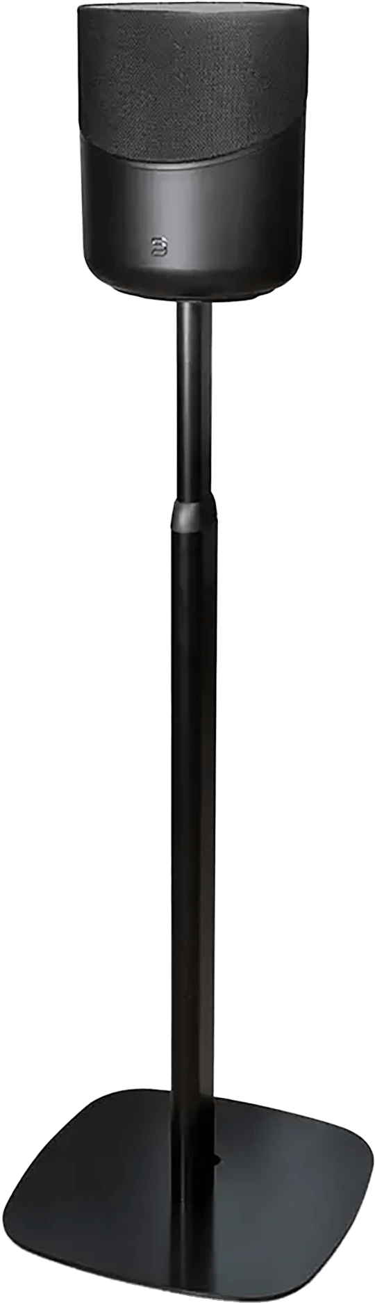 Bluesound Floor Stand FS231 in Schwarz mit aufgesetztem Pulse M