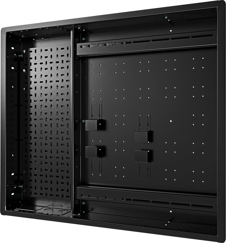 Frontansicht der Future Automation WB16-2S In-Wall-Box.