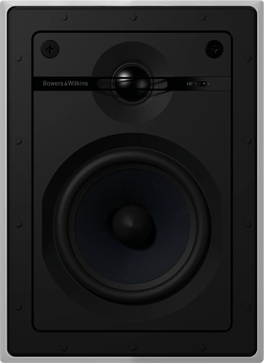 Frontansicht des Wandeinbaulautsprechers Bowers & Wilkins CWM652.