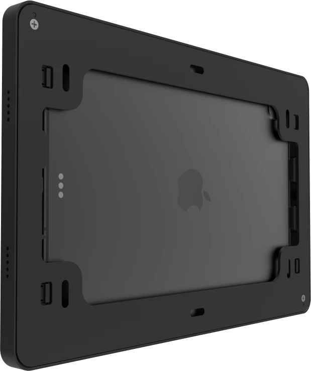 Rückansicht des IPORT Surface Mount Bezel mit USB-C-Anschluss, entworfen für iPad Air 10,9" und iPad Pro 11".