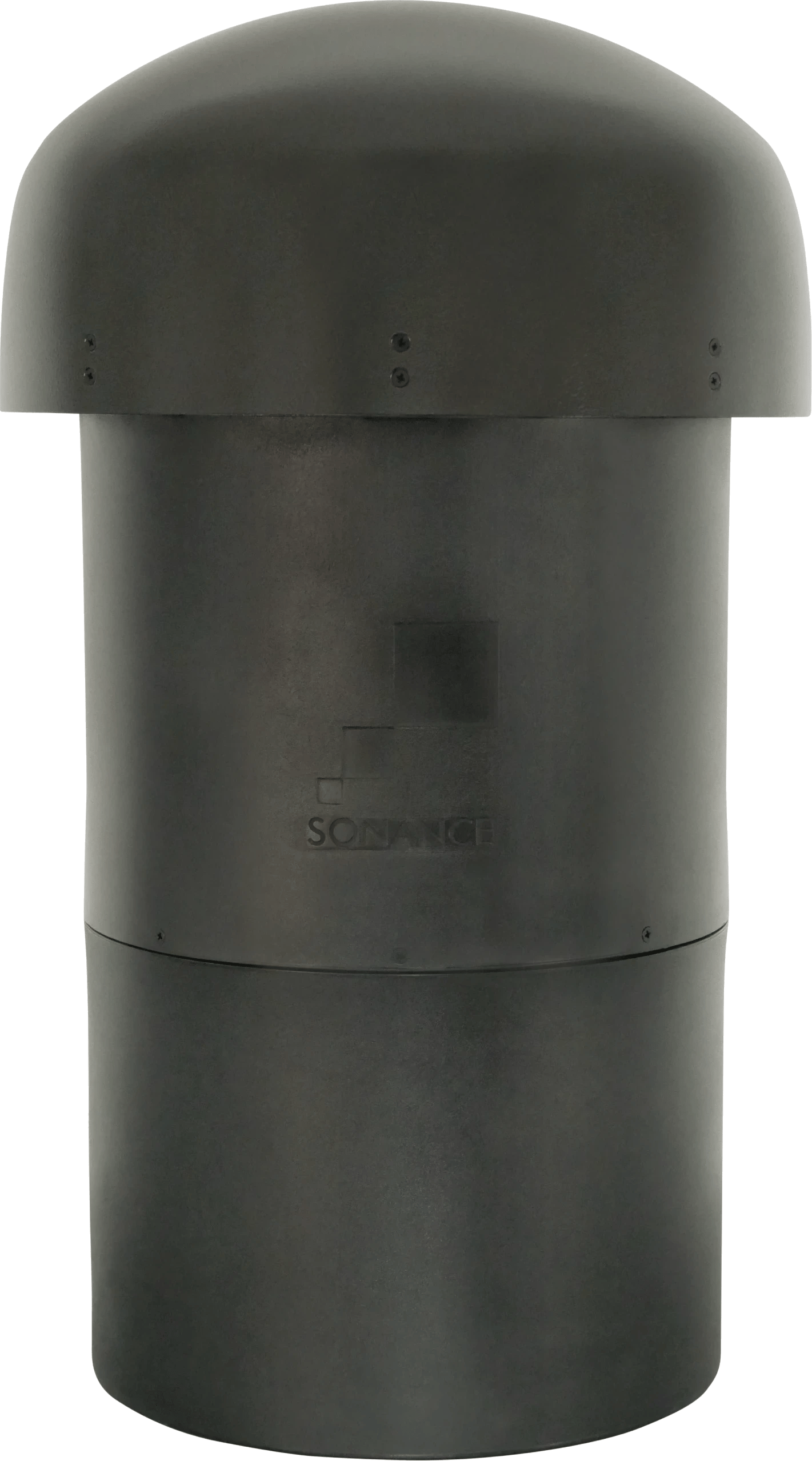 Frontansicht des Sonance LS12T SUB, einem 12-Zoll-Subwoofer für die Installation.