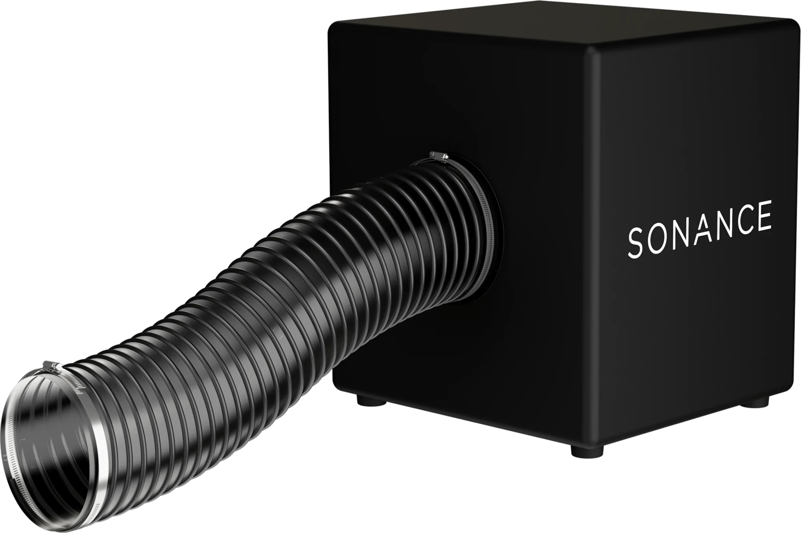 Frontansicht des Sonance PPX15-GITTER Subwoofers mit flexiblem Auslass.