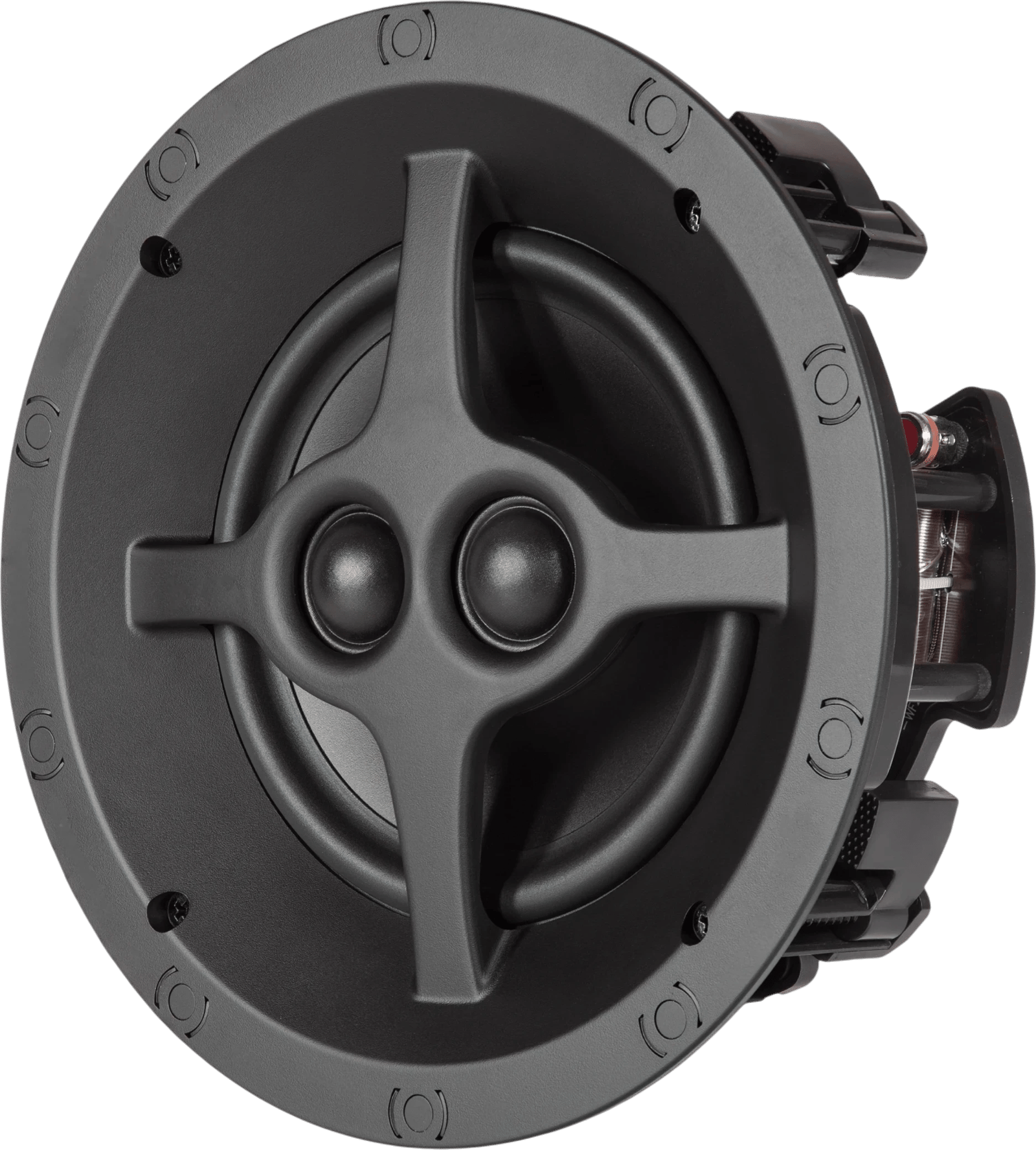 Vorderansicht des Sonance C6R SST 6,5" Stereo-Einbaulautsprechers.