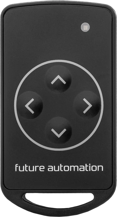 Frontalansicht der Future Automation RF-KIT Fernbedienung.