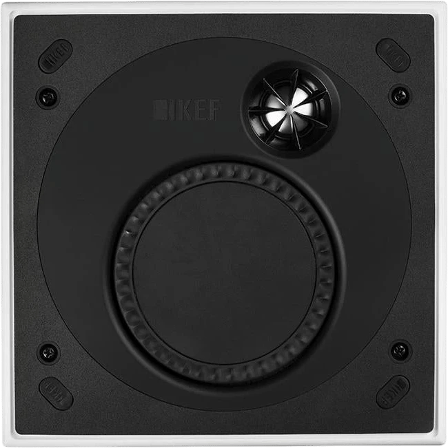 KEF Ci160TS Einbaulautsprecher, Frontansicht ohne Gitter