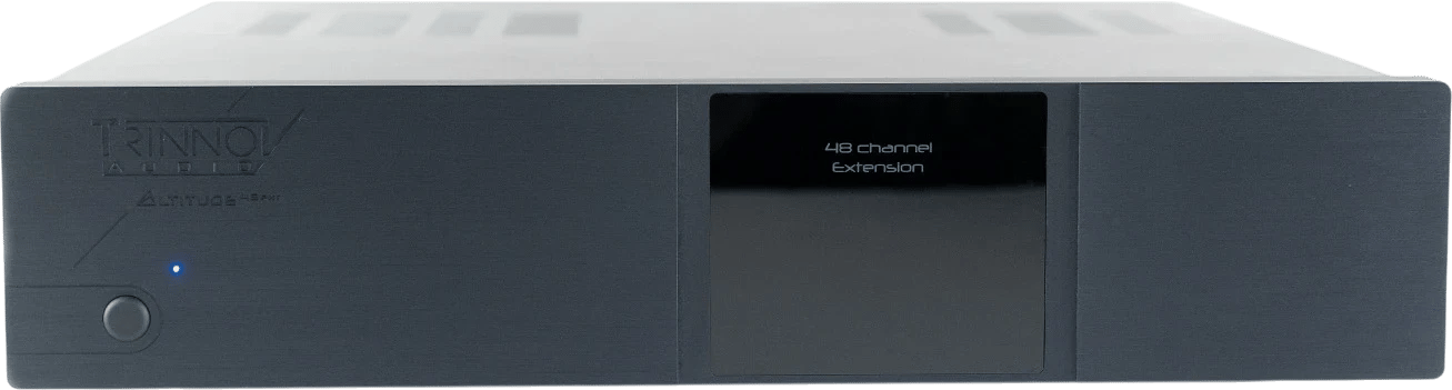 Frontansicht des Trinnov Altitude 48ext Audio-Prozessors.
