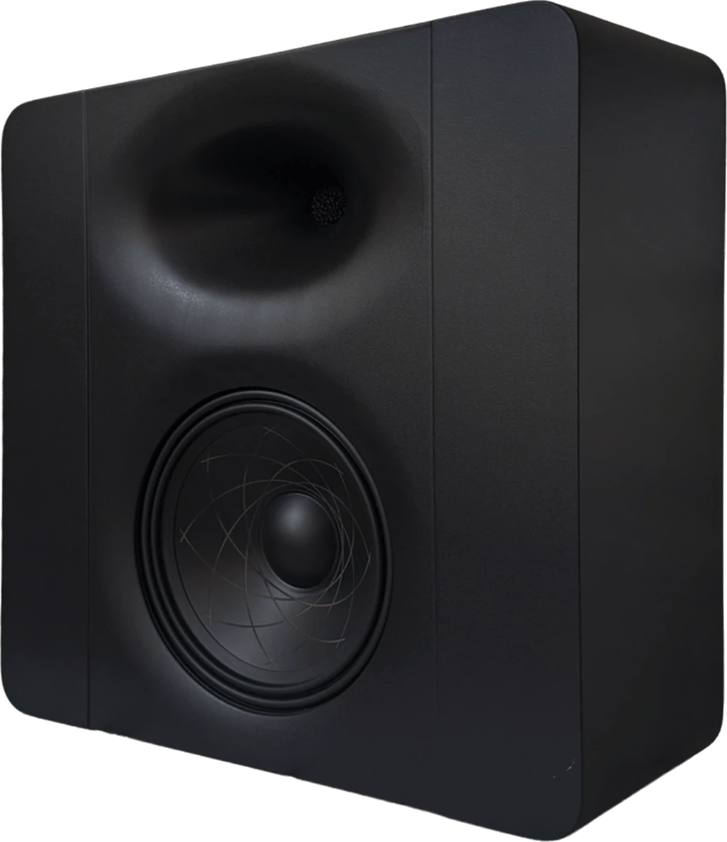 Procella Audio P8 Lautsprecher mit 8-Zoll-Treiber und Horn-Design.