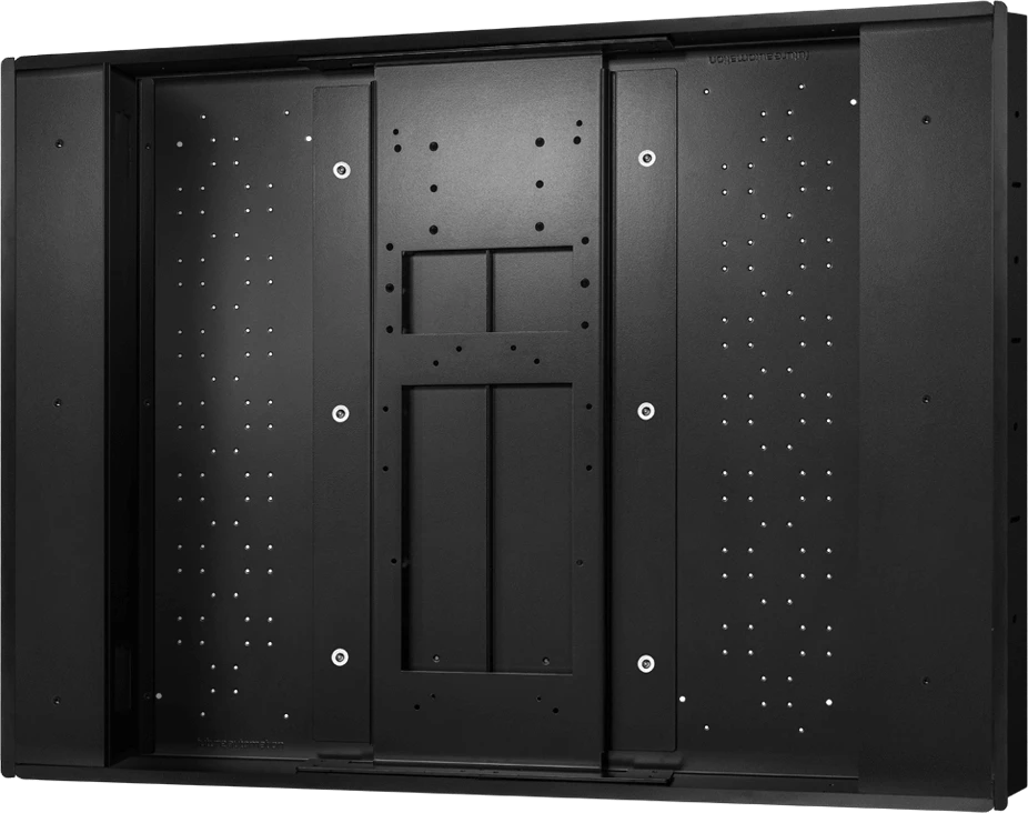 Frontansicht der Future Automation WB80 In-Wall-Box.
