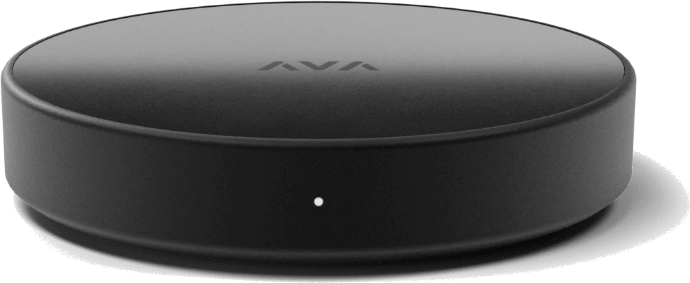 Frontansicht des AVA Nano Brain, einem kompakten Always-on-Controller.
