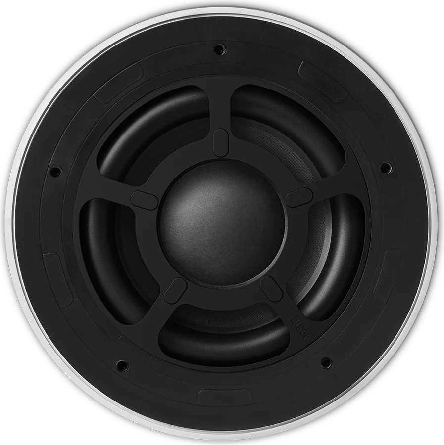 KEF Ci250RRb-THX Einbaulautsprecher, Frontansicht ohne Gitter