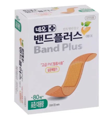 네오 밴드플러스 표준 대용량 80매