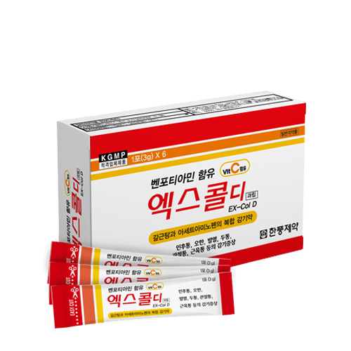 엑스콜디 과립 3g 6포