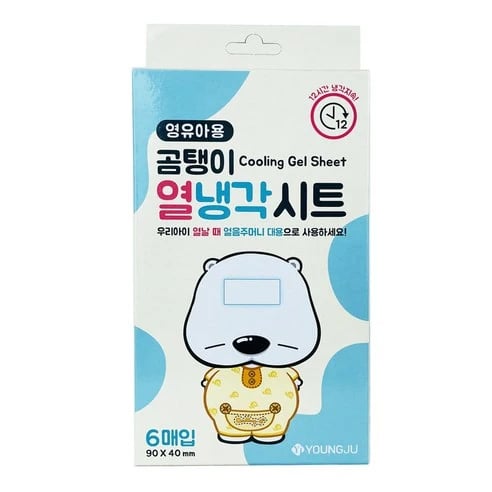 곰탱이 열냉각시트 6매입