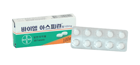 아스피린정 100mg 30정
