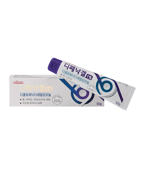디페낙겔 1% 50g