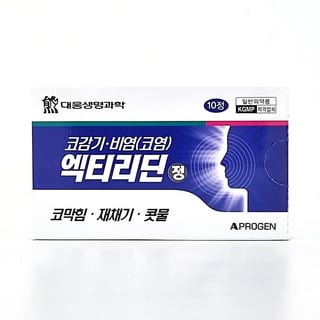 엑티리딘정 10정