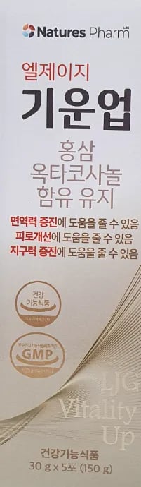 엘제이지 기운업 30g 5포
