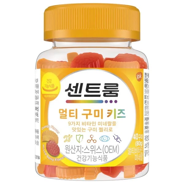 센트룸 멀티 구미 키즈 40구미