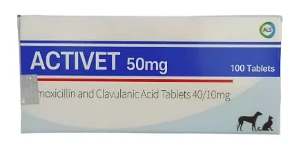 액티벳 50mg 100정