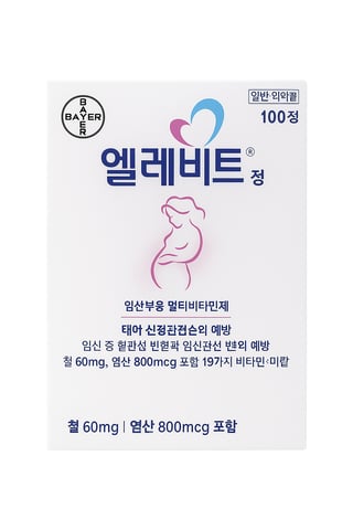 엘레비트정 100정
