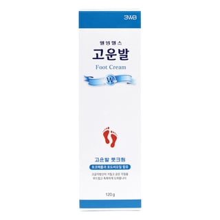 웰빙헬스 고운발 풋크림 튜브형 120g