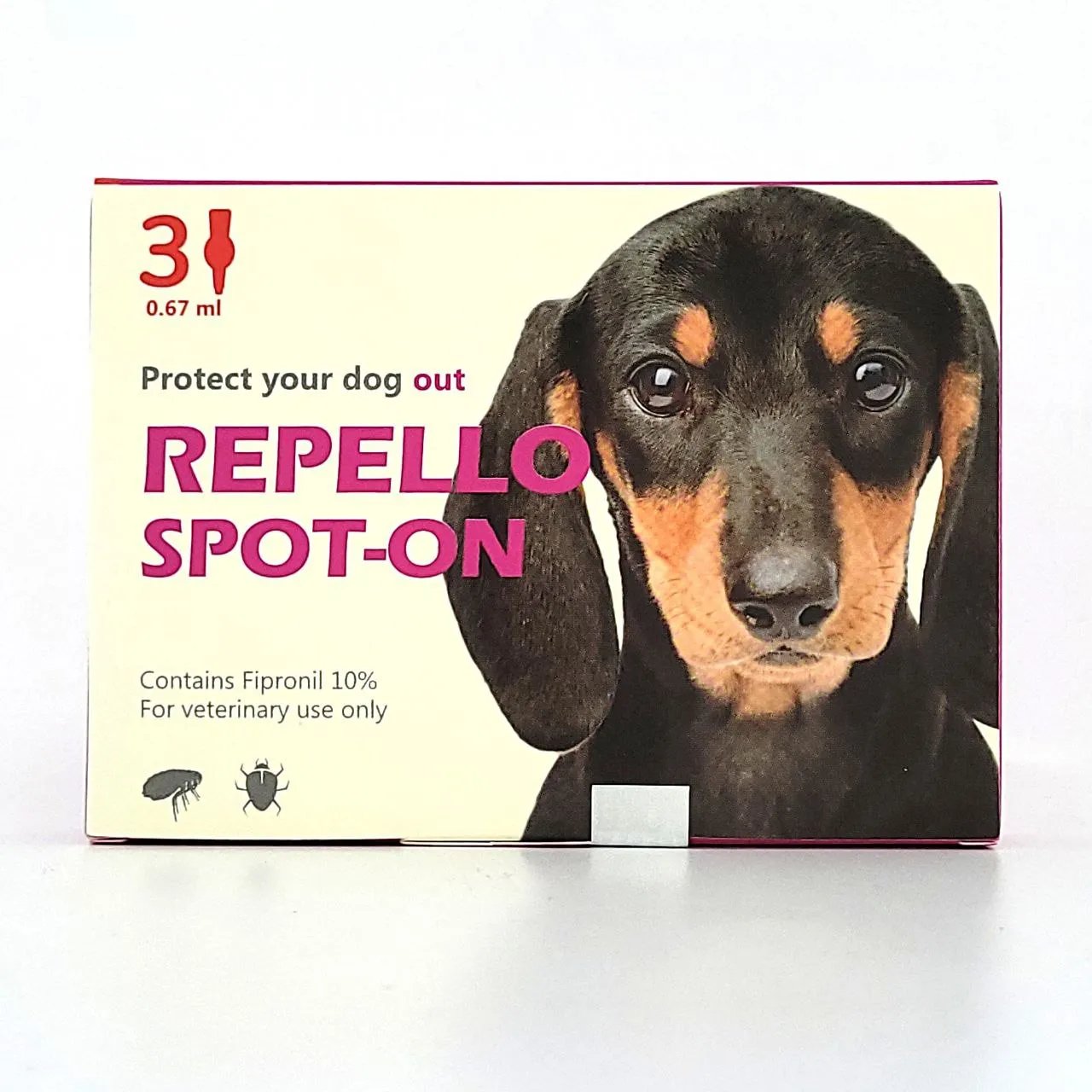 리펠로 스팟온 소형견 2~10kg 0.67ml 3피펫