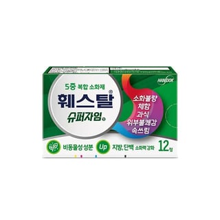 훼스탈 슈퍼자임정 12정