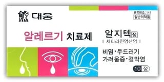 알지텍정 100정
