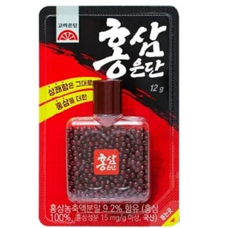 홍삼 은단 12g