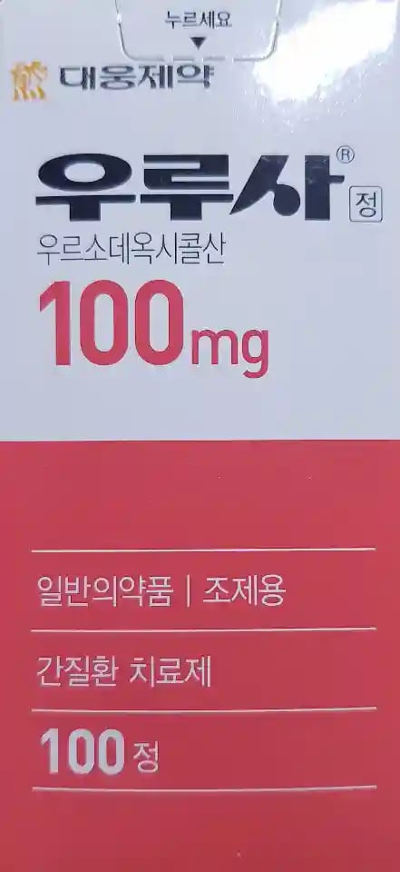 우루사정 100mg 100정