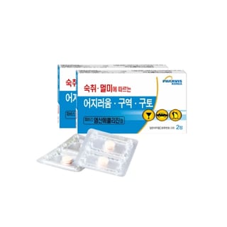 파비스 염산메클리진정 2정