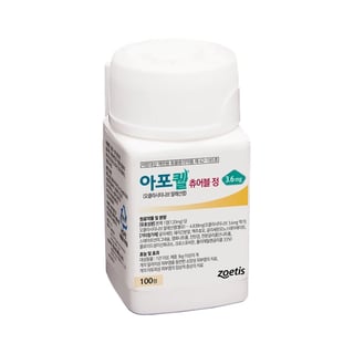아포퀠 츄어블정 3.6mg 100정