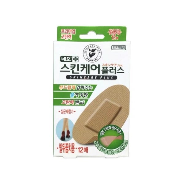 네오 스킨케어 플러스 발뒤꿈치용 12매