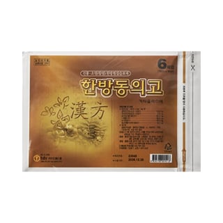 한방동의고 카타플라스마 6매입