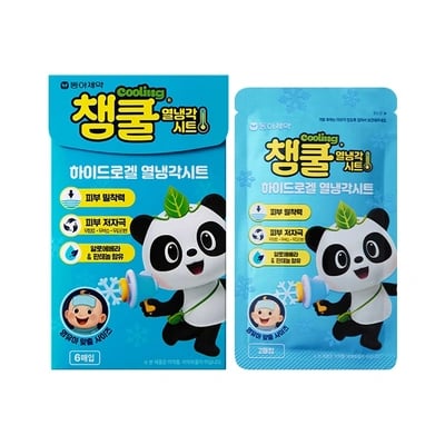 챔쿨 열냉각시트 6매입