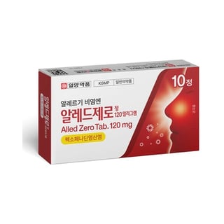 알레드제로정 120mg 10정