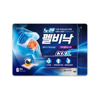 노펜 펠비낙 쿨 카타플라스마 6매입