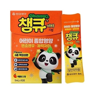 챔큐 비타 시럽 5ml 10포