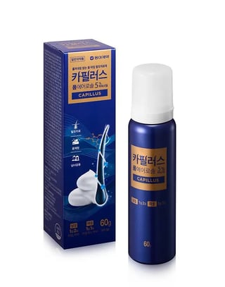 카필러스 폼 에어로솔 5% 미녹시딜 60g 3묶음