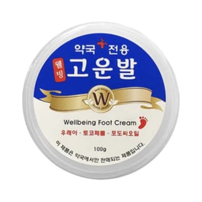 웰빙헬스 고운발 풋크림 100g