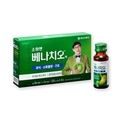 소화엔 베나치오액 20ml 5병