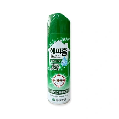 해피홈 에어로솔 피톤치드향 500ml 3개