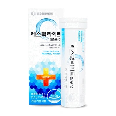 레스퀵라이트 발포정 오렌지향 8정