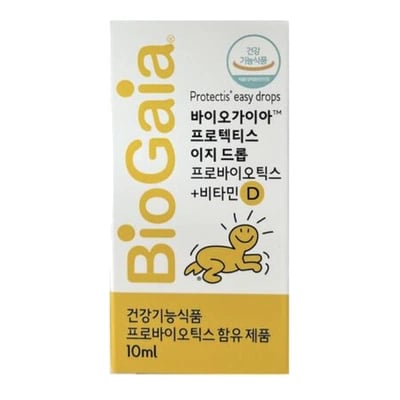 바이오가이아 프로텍티스 이지 드롭 프로바이오틱스 + 비타민D 10ml
