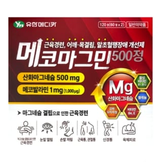 메코마그민500정 120정