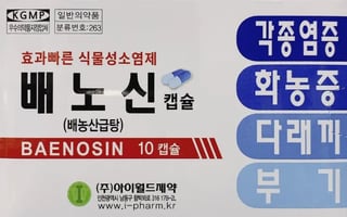 배노신 (배농산급탕) 20캡슐