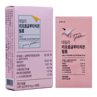 데일리 리포좀 클루타치온 필름 249.9mg 30매