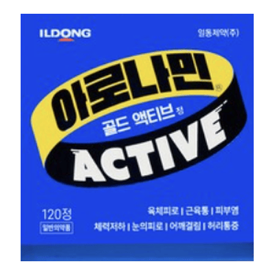 아로나민 골드 액티브정 120정