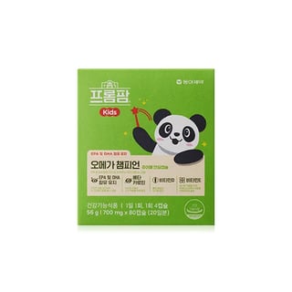 프롬팜 키즈 오메가 챔피언 츄어블 700mg 120캡슐